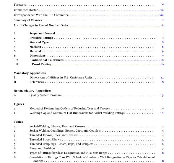 ASME B16.11:2016 pdf download